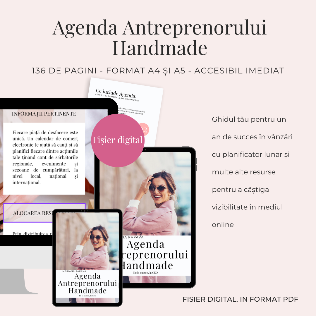 Agenda Antreprenorului Handmade 2024