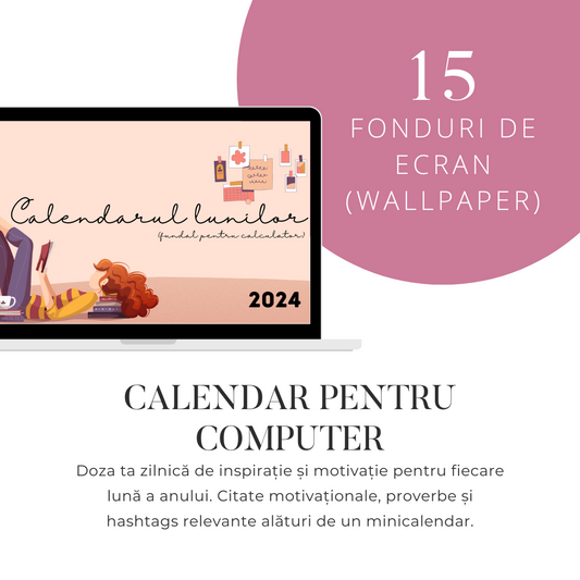 Calendar 2024 pentru computer